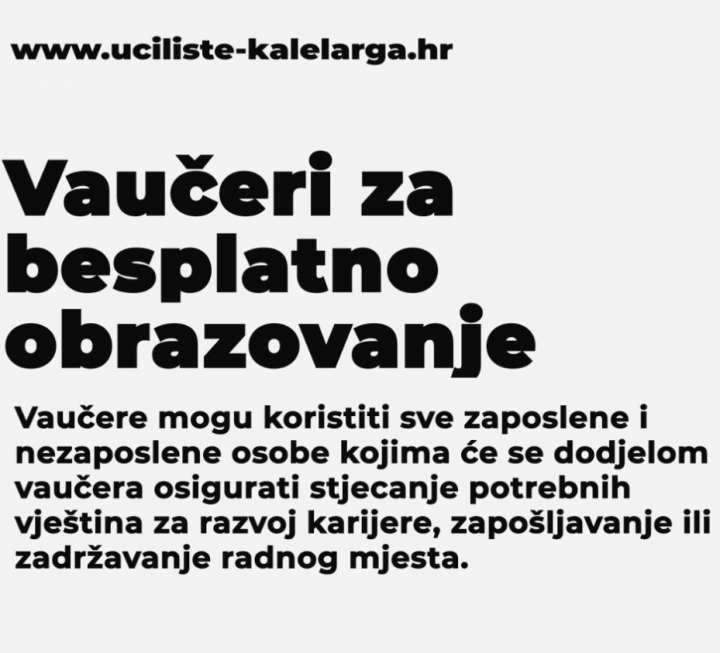 Kako do vaučera?